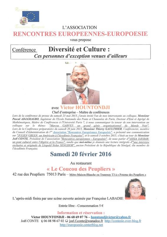 Rencontres europeennes europoesie
