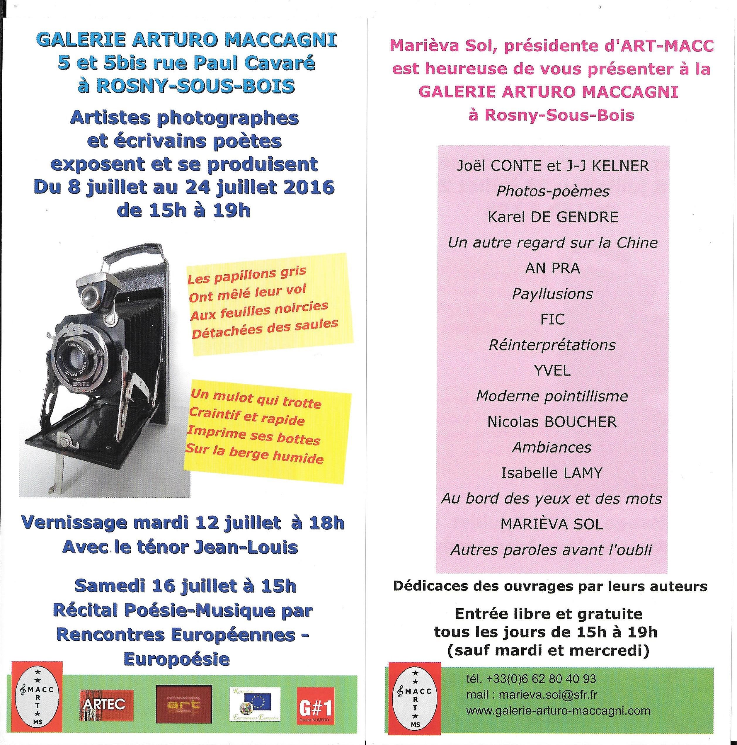 Rencontres europeennes europoesie